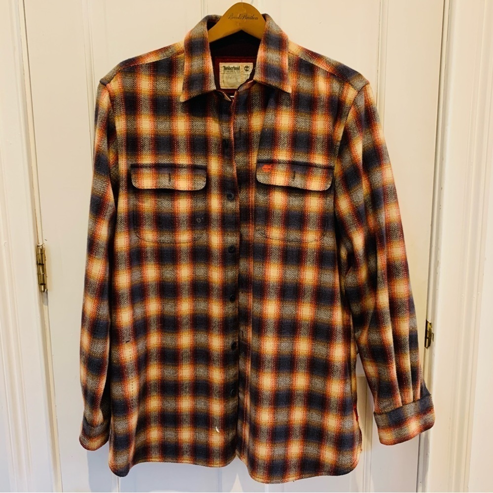 Vintage Wool 70s Shirt Timberland Men's Size 70